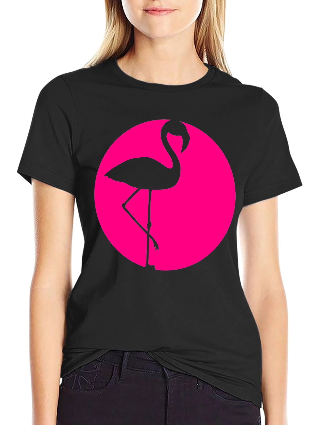 Cool Flamingo Graphic Tee