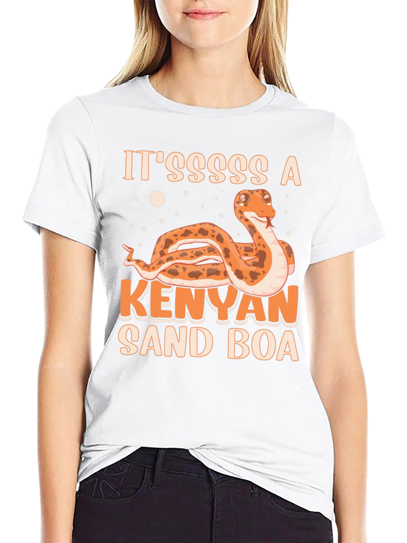 Kenyan Sand Boa T-Shirt - Funny Snake Lover Tee