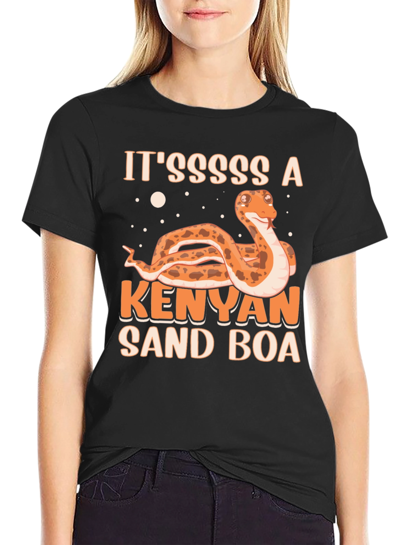 Kenyan Sand Boa T-Shirt - Funny Snake Lover Tee