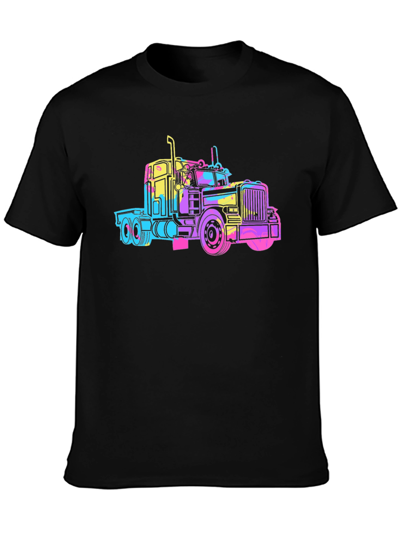 Truck Graphic Tee - Black