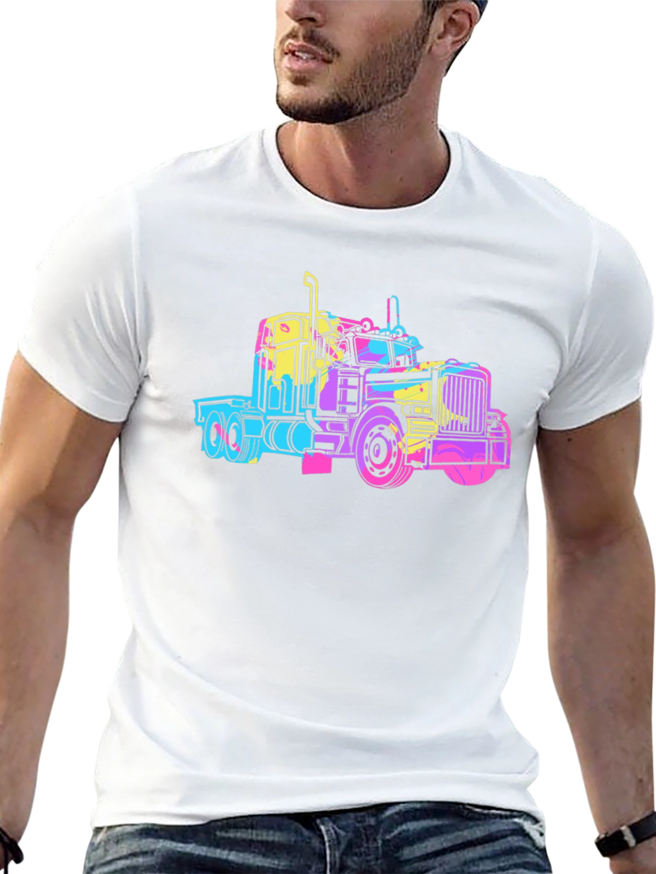 Truck Graphic Tee - Black