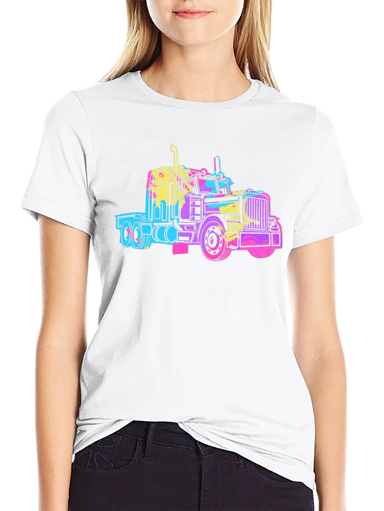 Truck Graphic Tee - Black