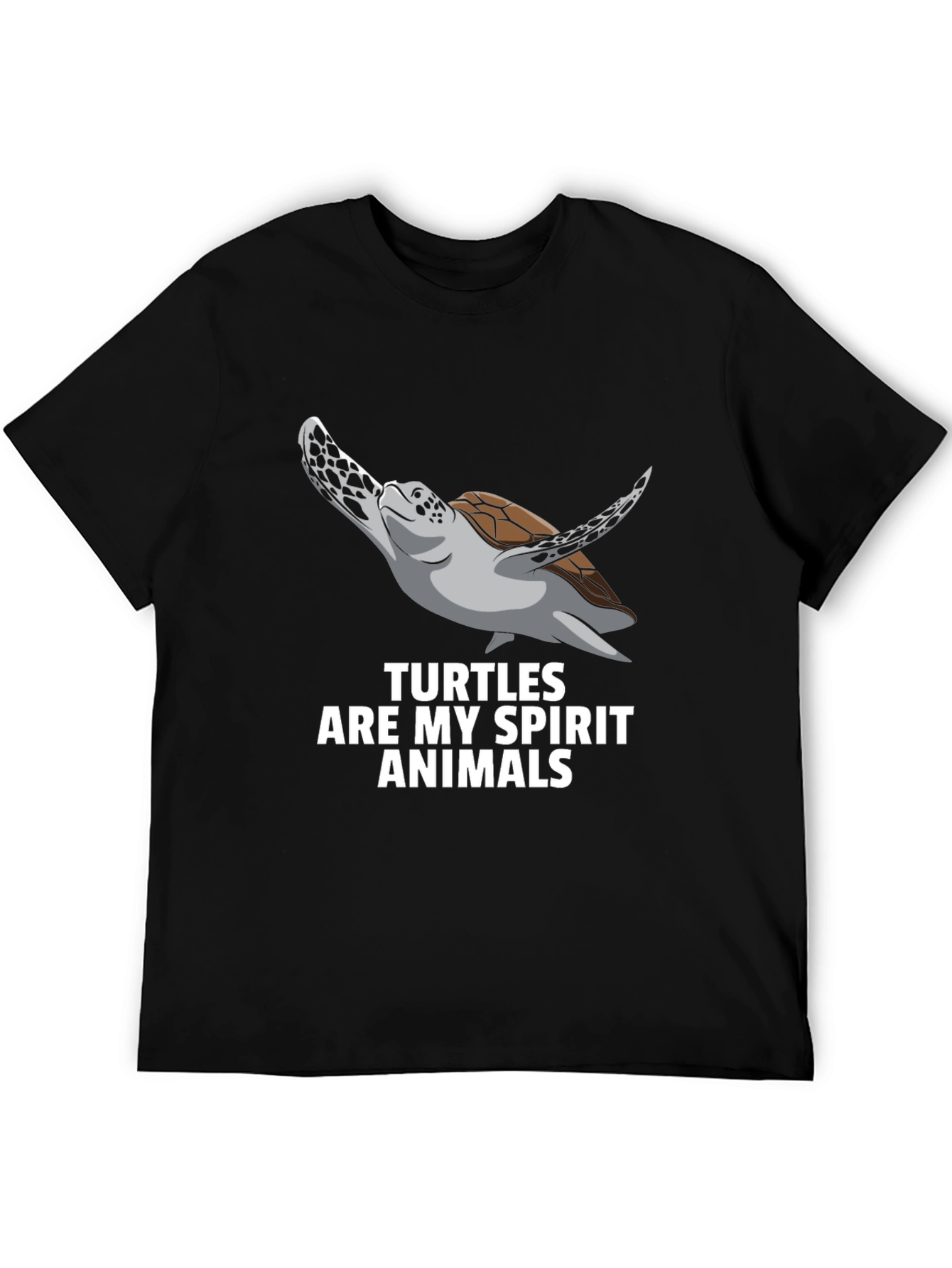 Turtle Spirit Animal Graphic T-Shirt