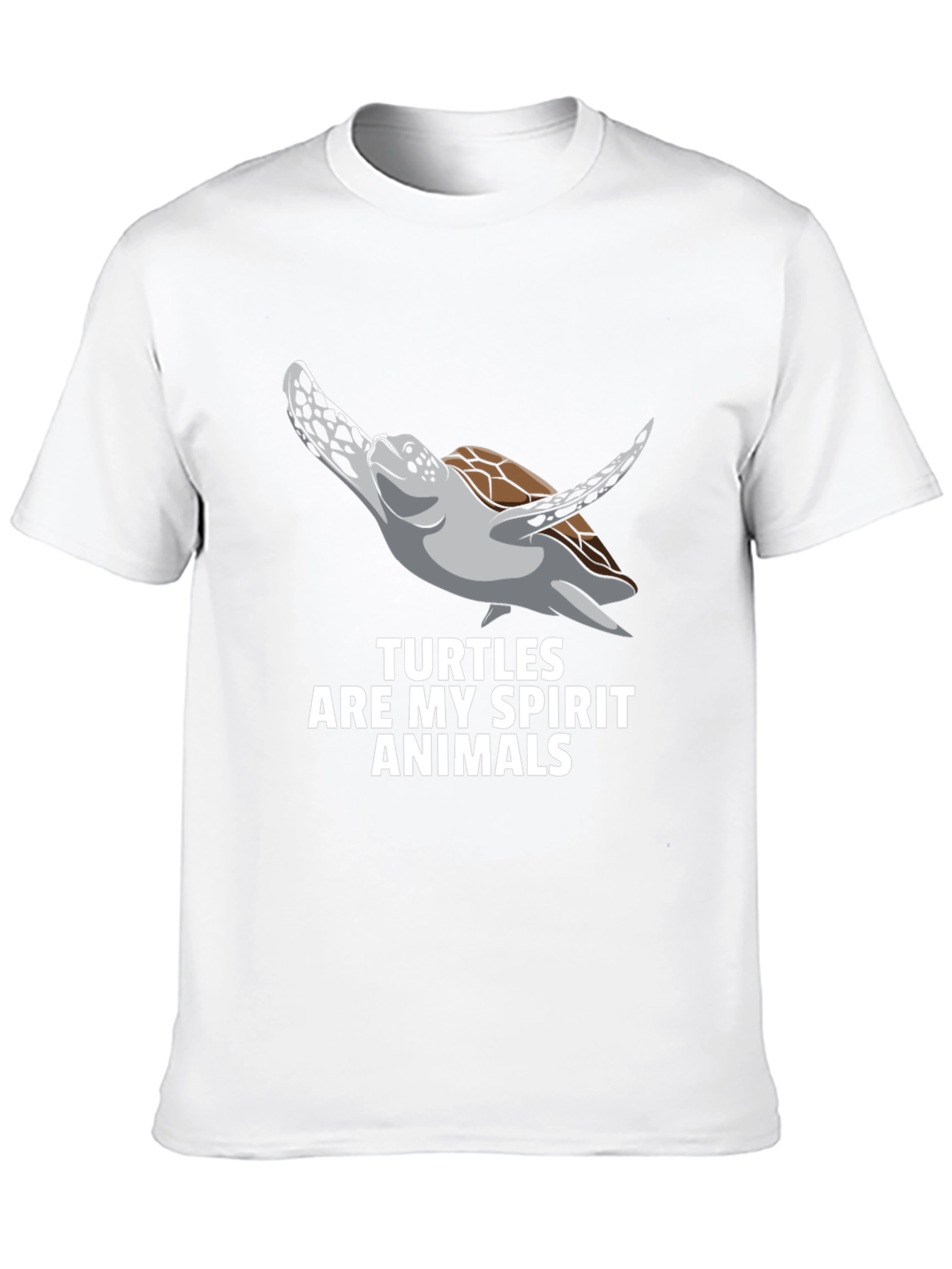 Turtle Spirit Animal Graphic T-Shirt