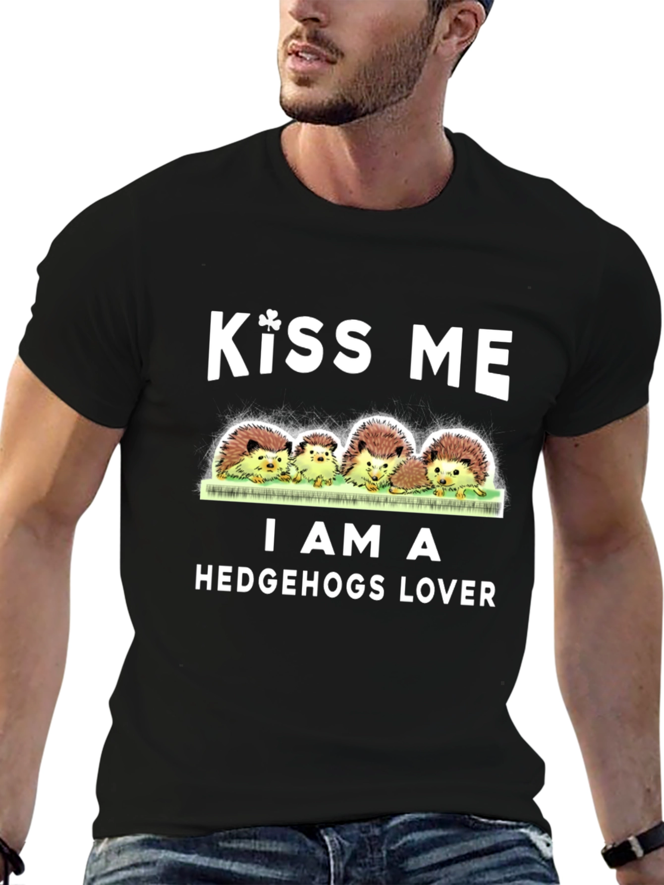 Kiss Me I Am A Hedgehogs Lover T-Shirt
