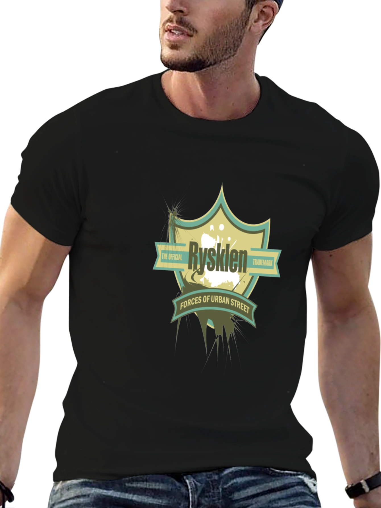 Rysklen Urban Street Forces Graphic T-Shirt