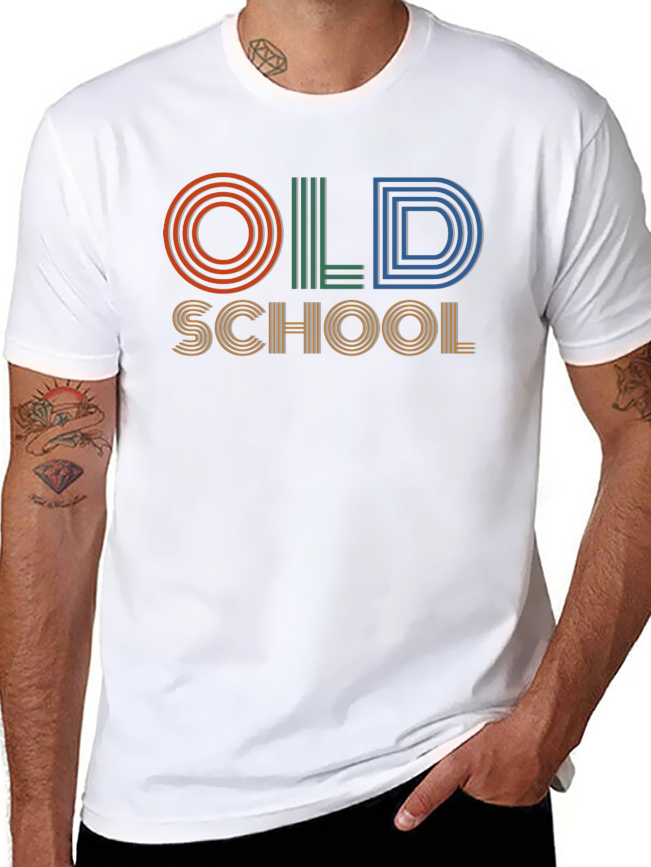 Retro Old School Graphic Tee