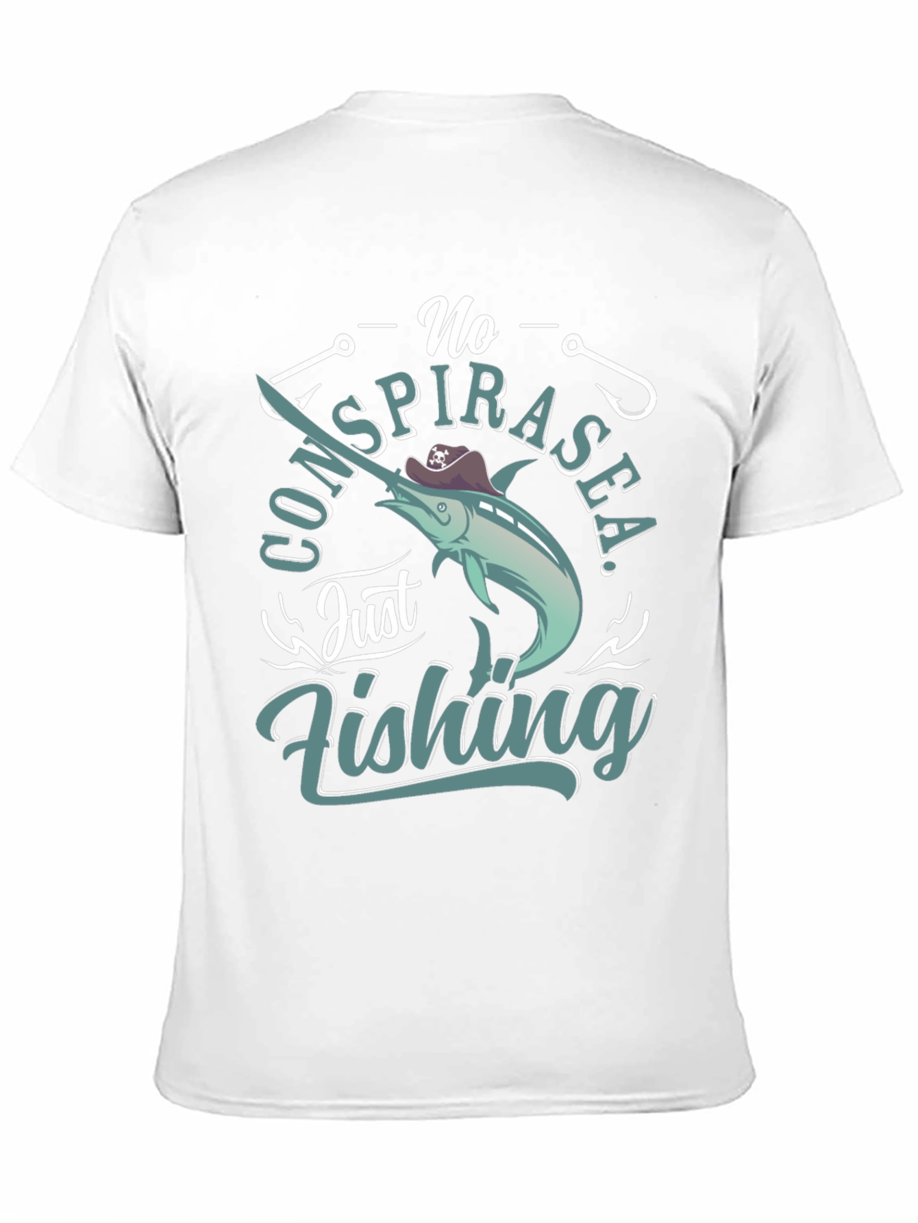 No Spirasea Just Fishing T-Shirt