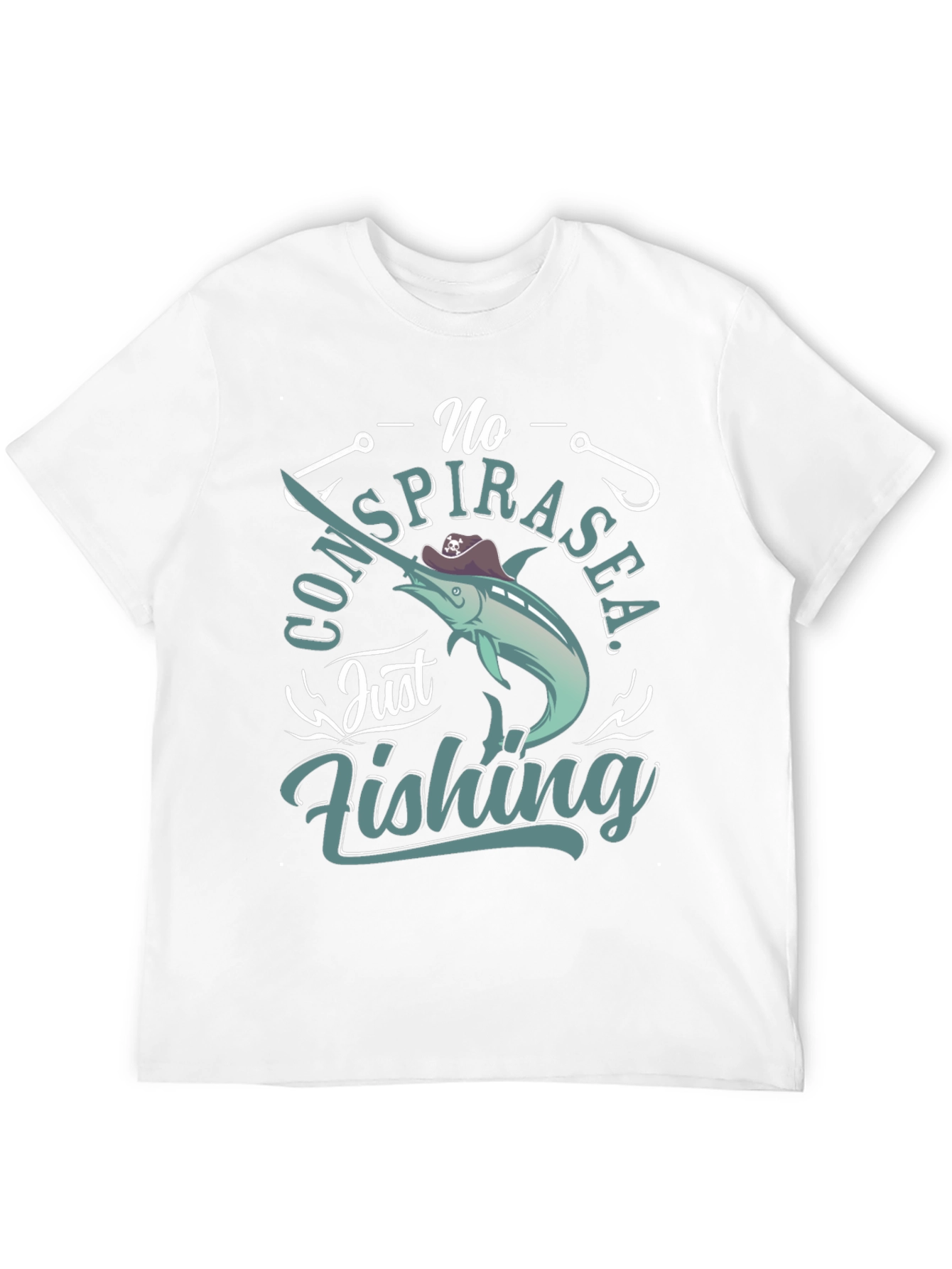 No Spirasea Just Fishing T-Shirt