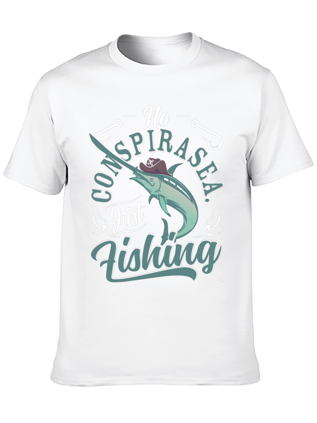 No Spirasea Just Fishing T-Shirt