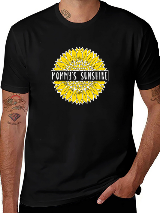 Mommys Sunshine Sunflower Graphic T-Shirt