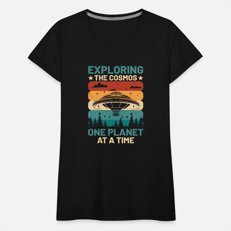 Ufo Aliens Space Stars Design