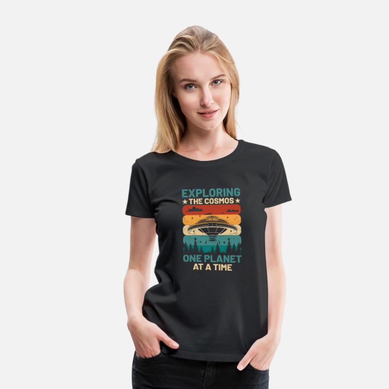Ufo Aliens Space Stars Design