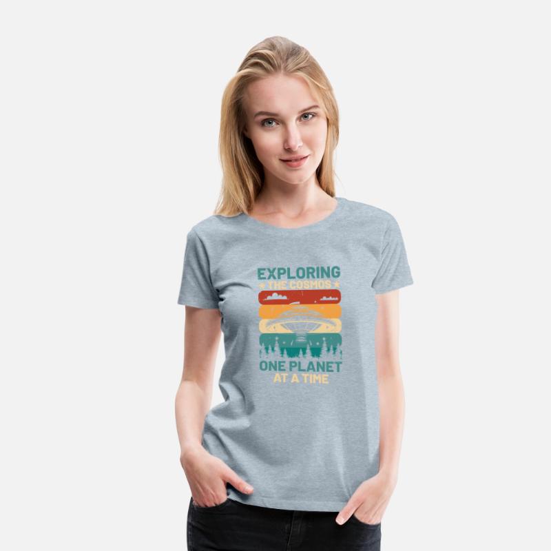 Ufo Aliens Space Stars Design