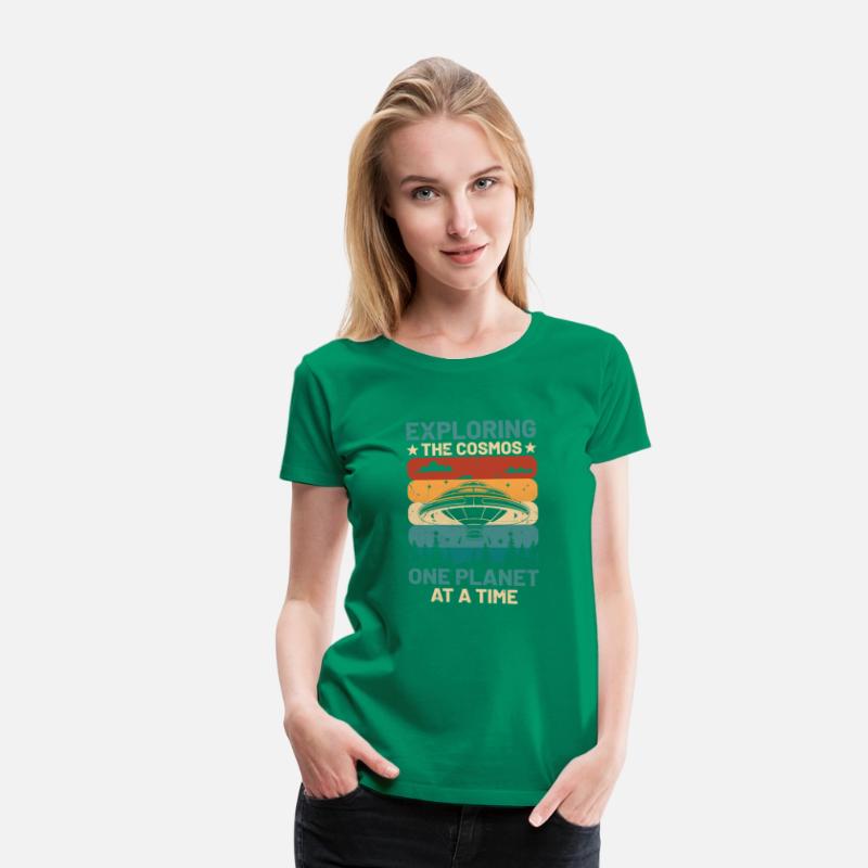 Ufo Aliens Space Stars Design