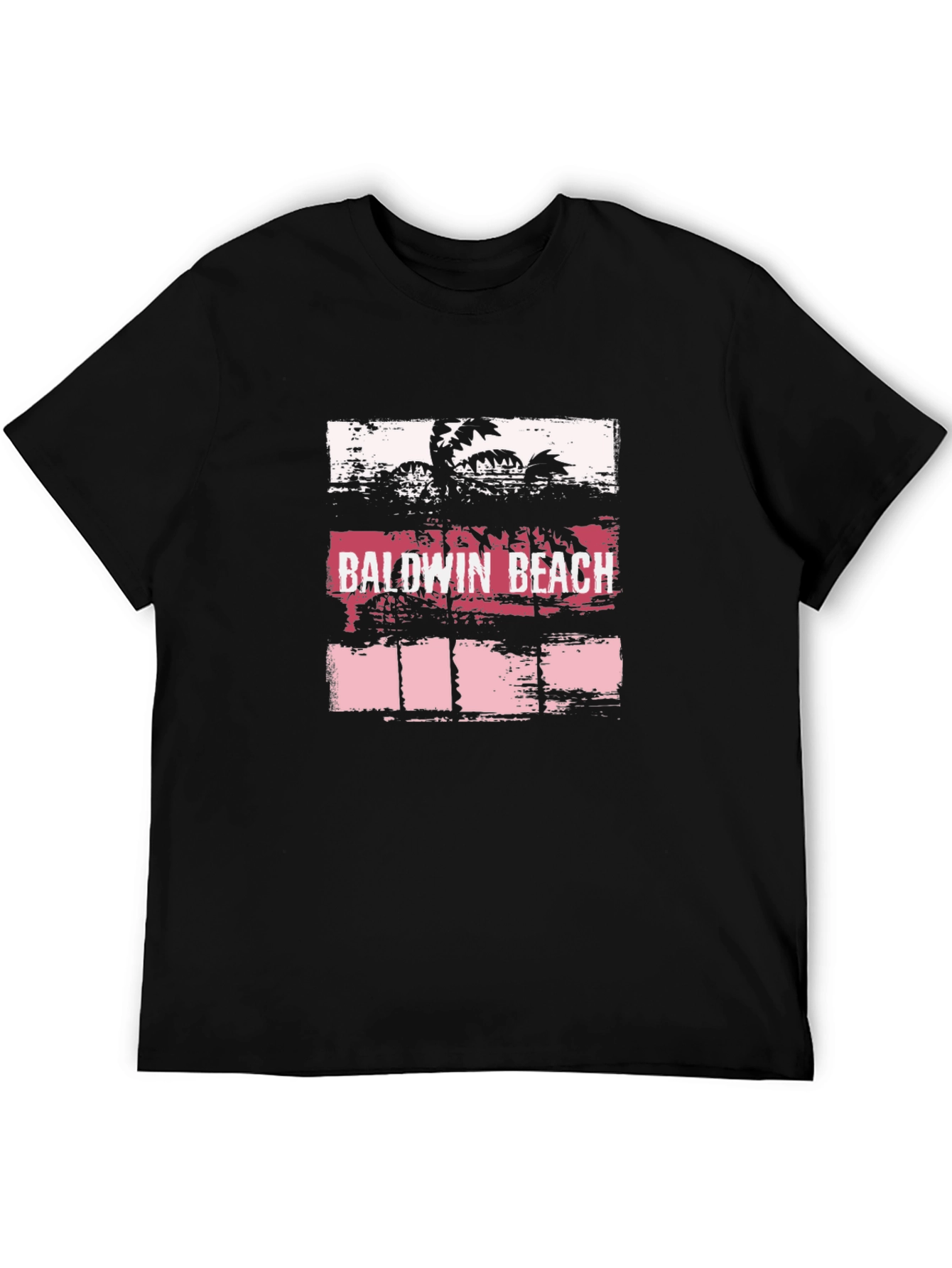 Baldwin Beach Graphic Tee - Tropical Palm Tree T-Shirt