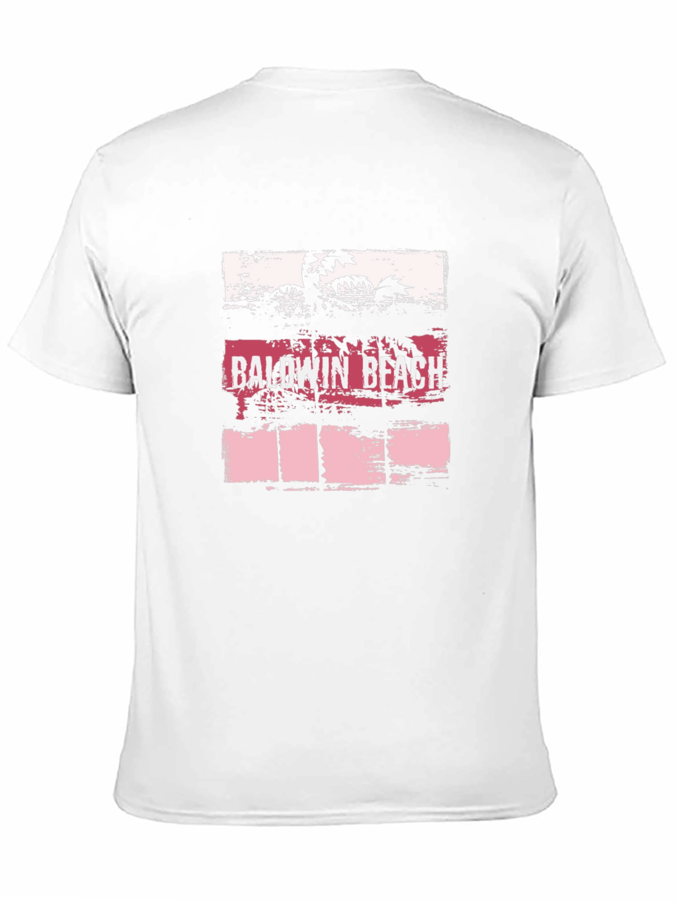 Baldwin Beach Graphic Tee - Tropical Palm Tree T-Shirt