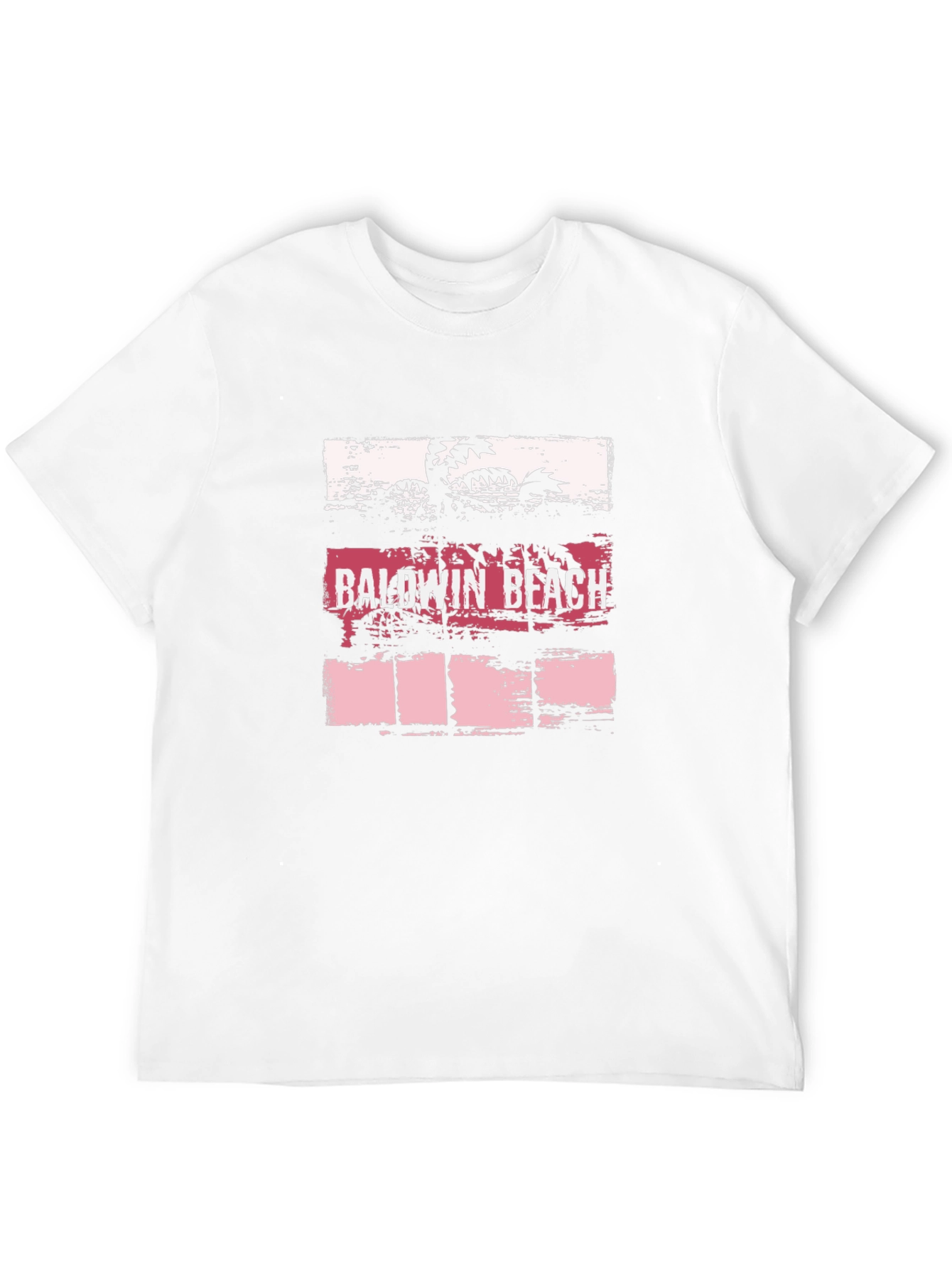 Baldwin Beach Graphic Tee - Tropical Palm Tree T-Shirt