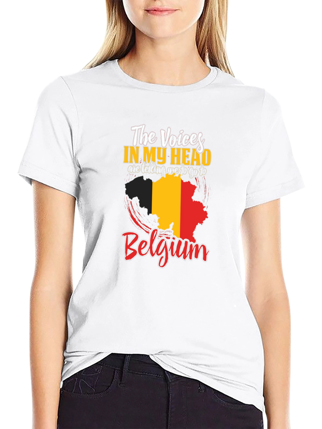 Voices In My Head Belgium T-Shirt