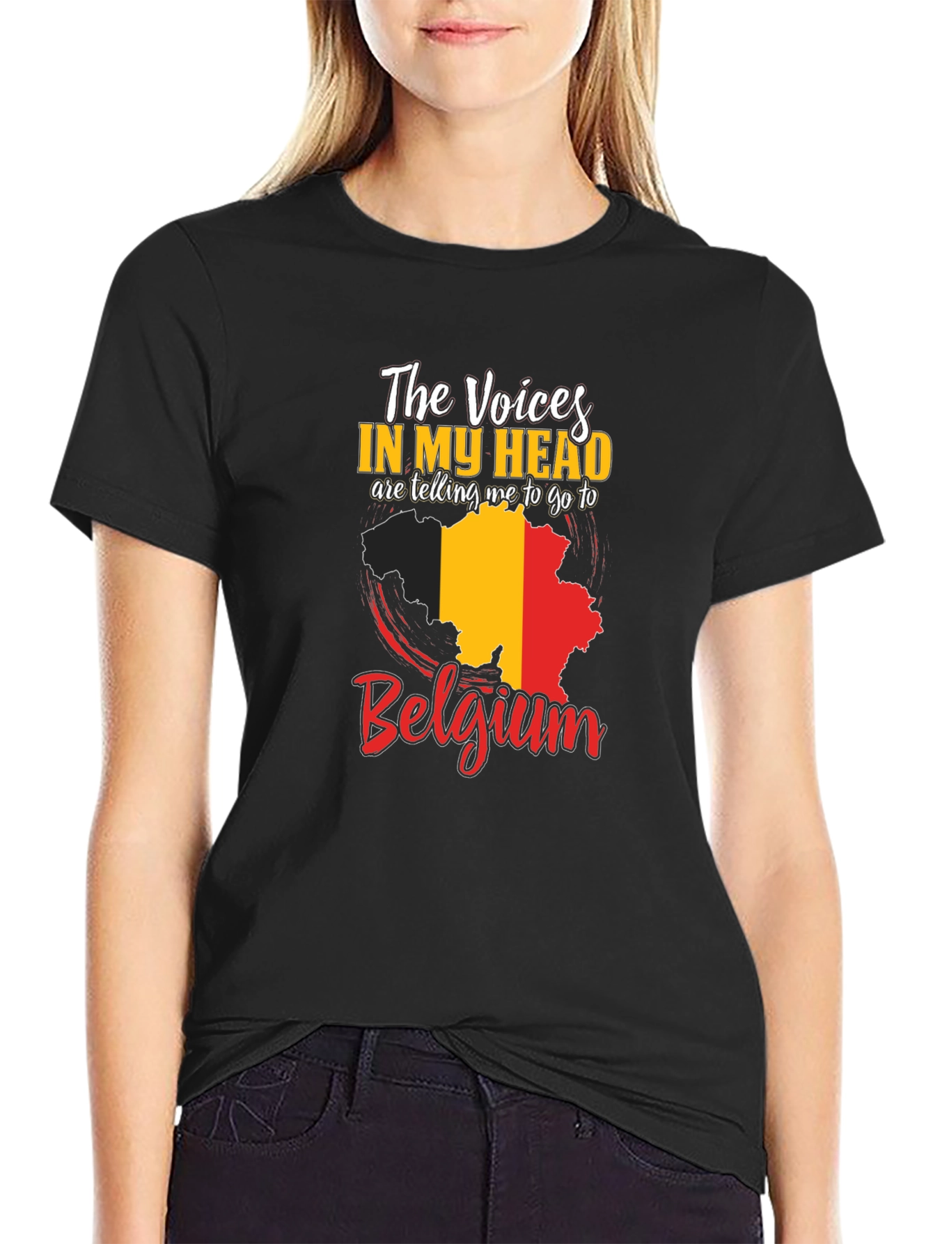 Voices In My Head Belgium T-Shirt