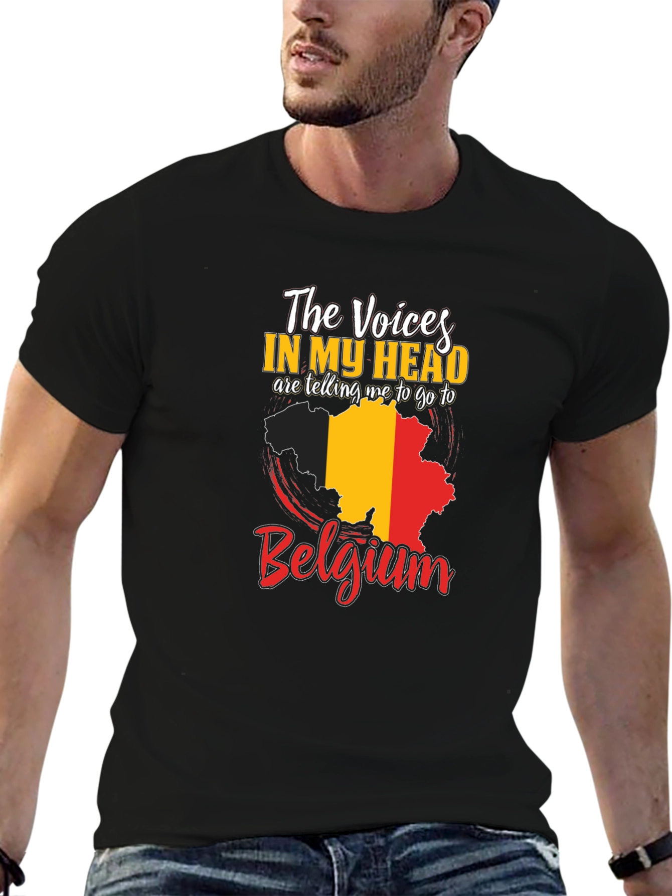 Voices In My Head Belgium T-Shirt