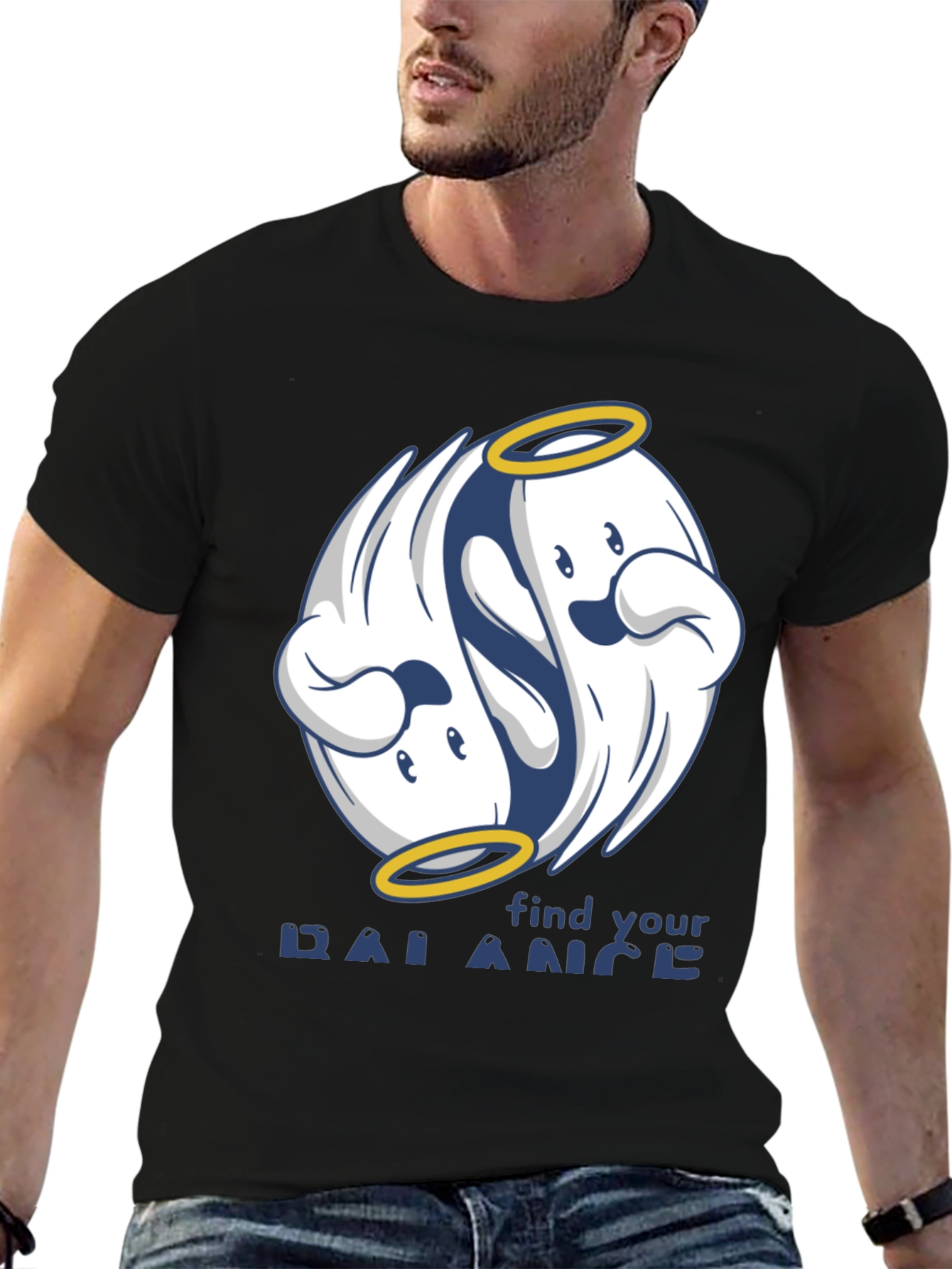 Yin Yang Balance T-Shirt - Comfort & Style