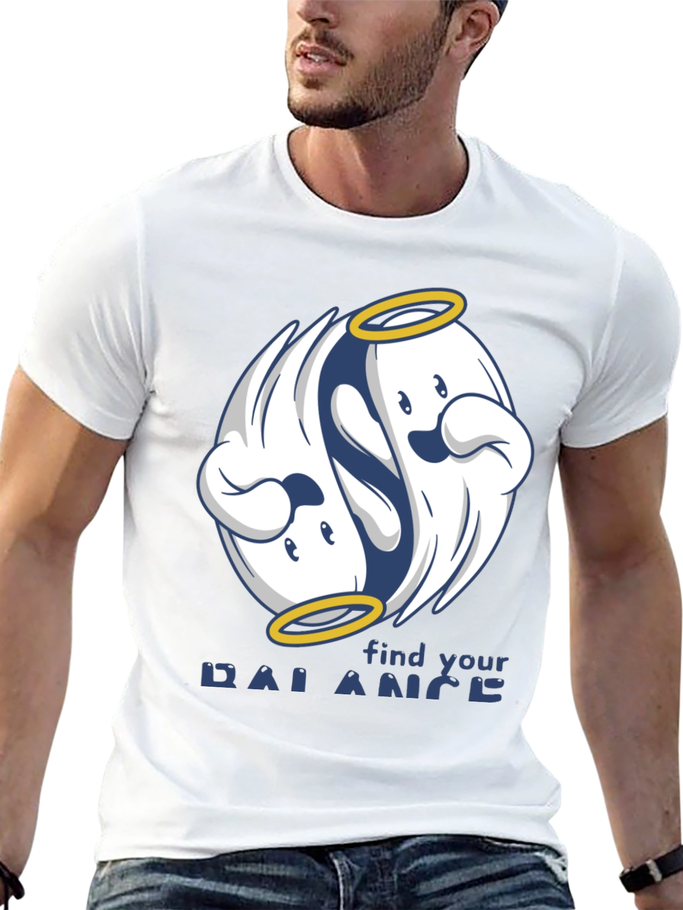Yin Yang Balance T-Shirt - Comfort & Style