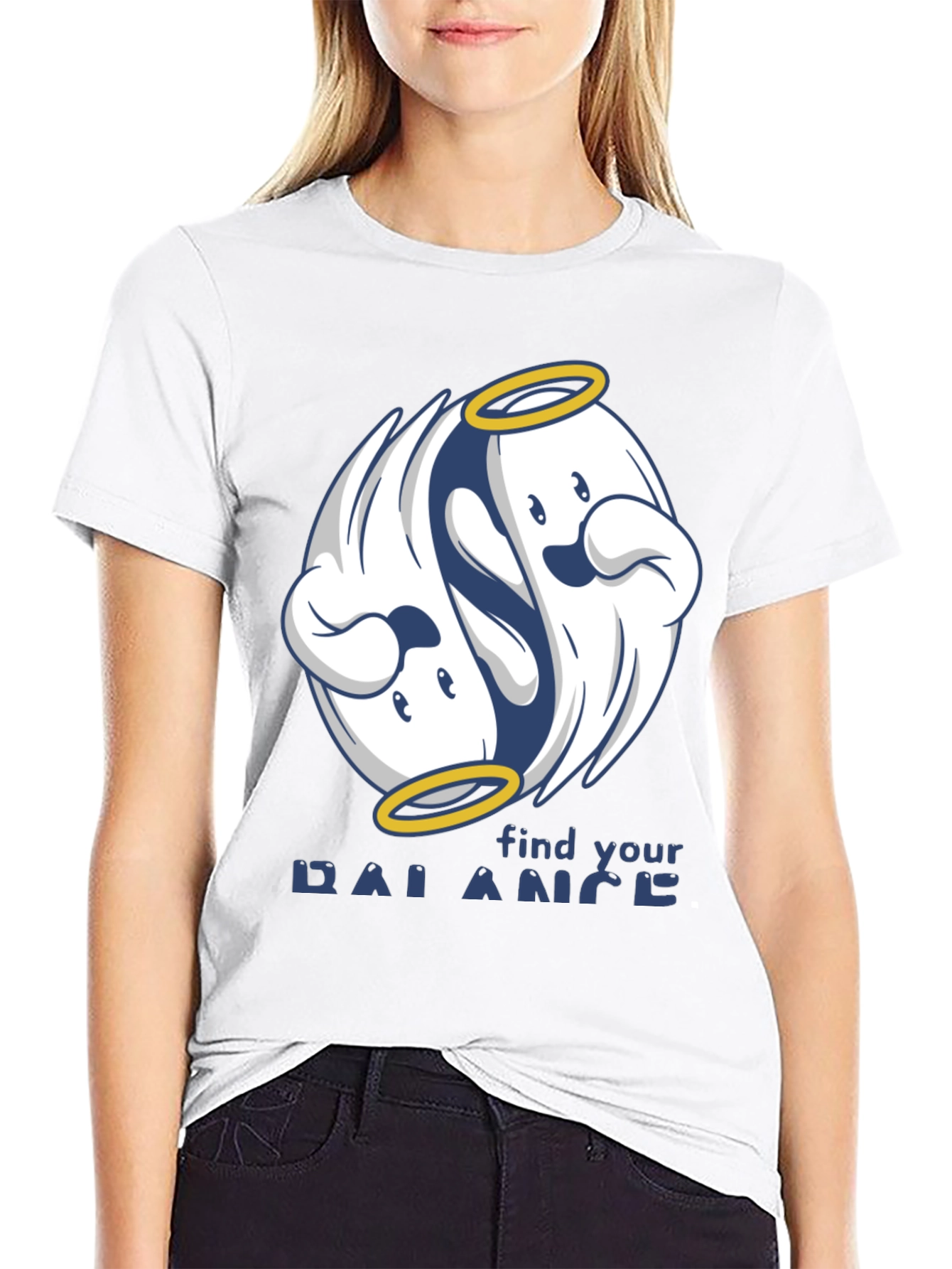 Yin Yang Balance T-Shirt - Comfort & Style