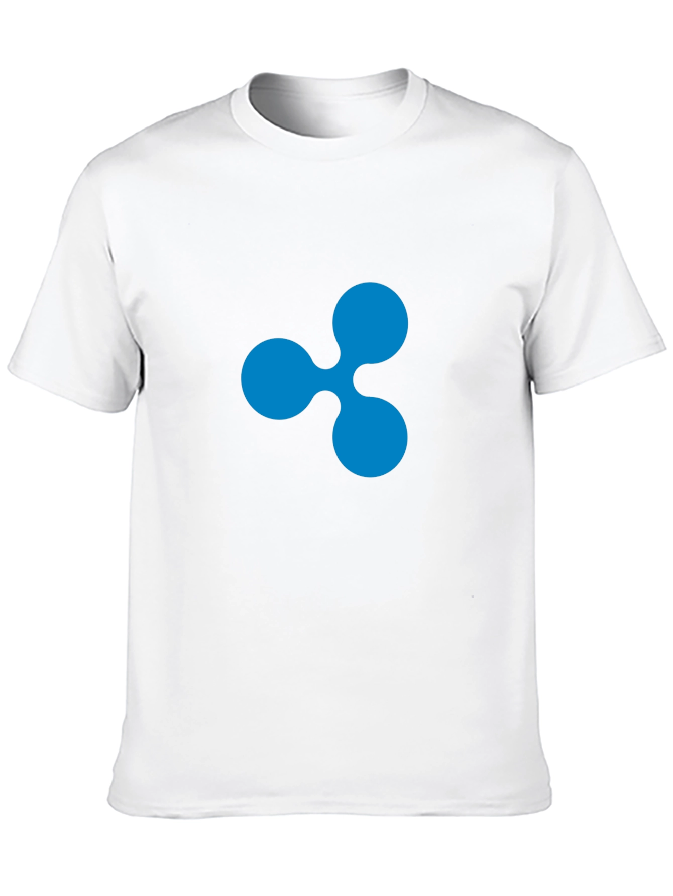 Ripple Crypto Black T-Shirt - Modern Casual Wear