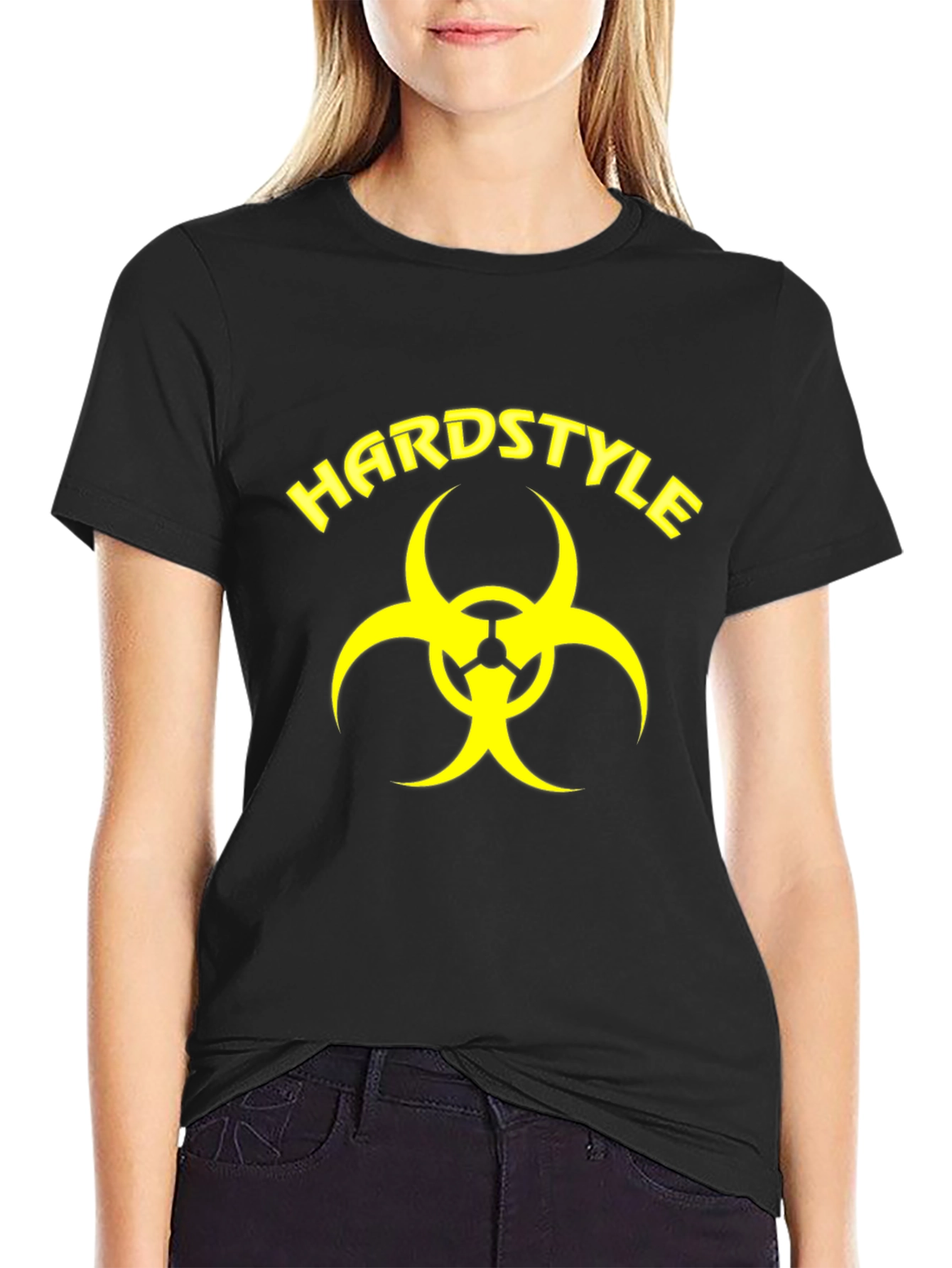 Hardstyle Biohazard Logo T-Shirt - EDM Rave Apparel