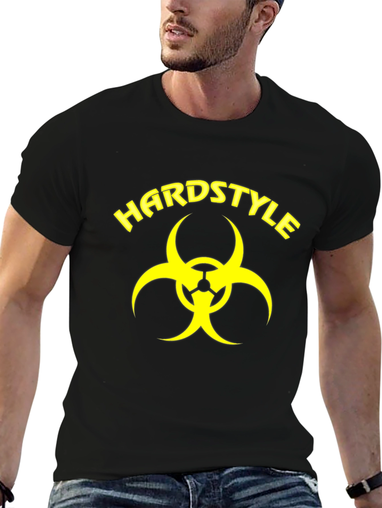 Hardstyle Biohazard Logo T-Shirt - EDM Rave Apparel