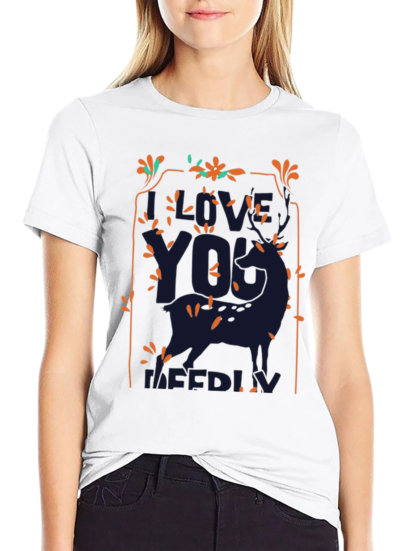 Live Your Melody Black Graphic Tee