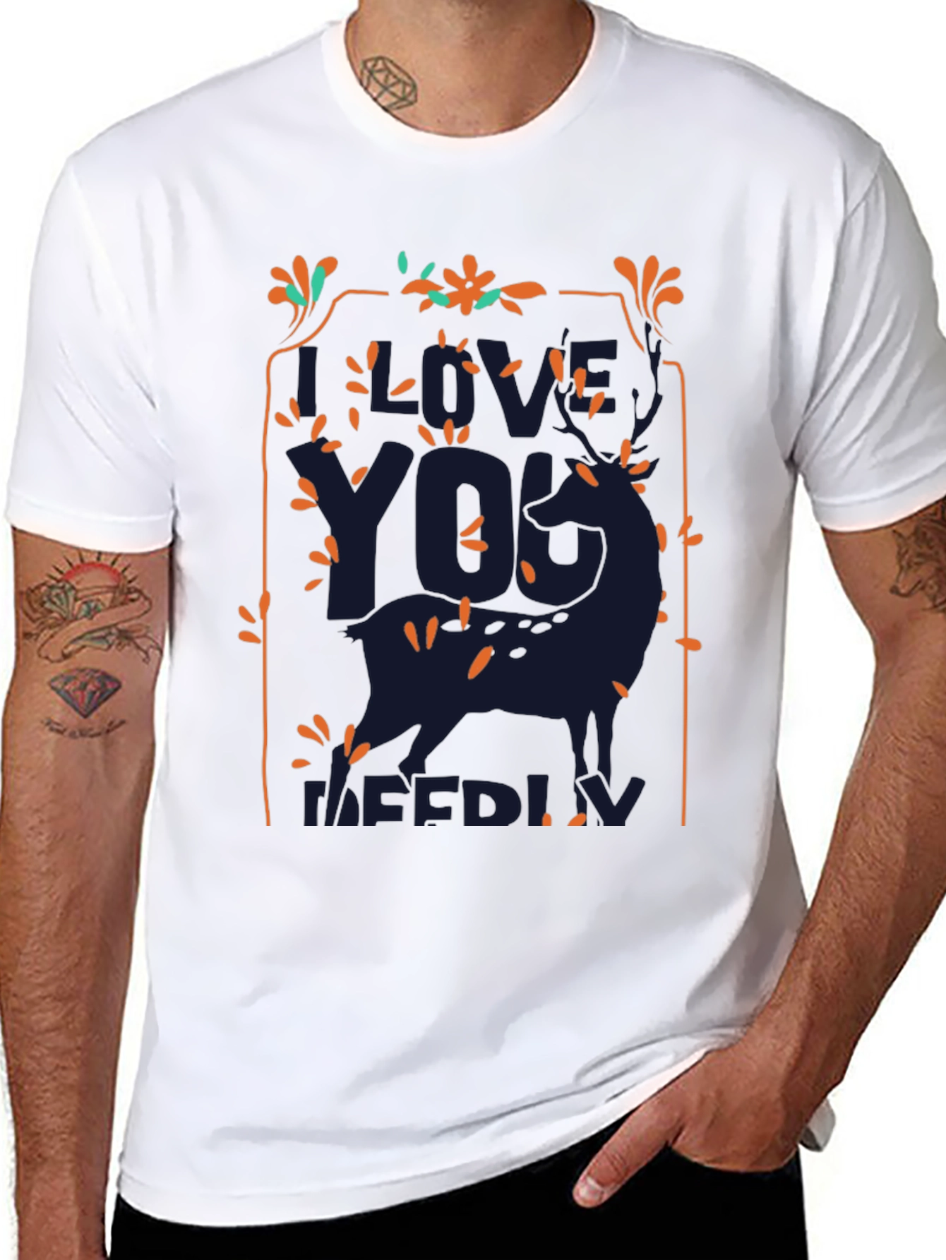 Live Your Melody Black Graphic Tee