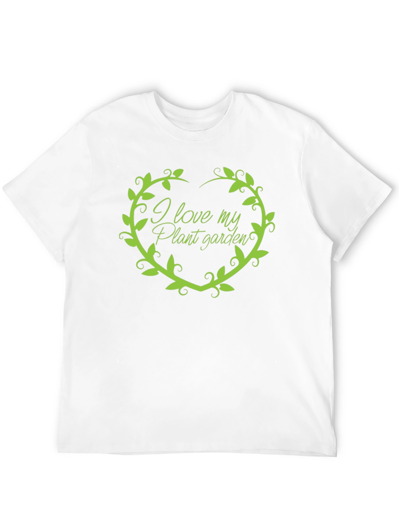 I Love My Plant Garden Black T-Shirt