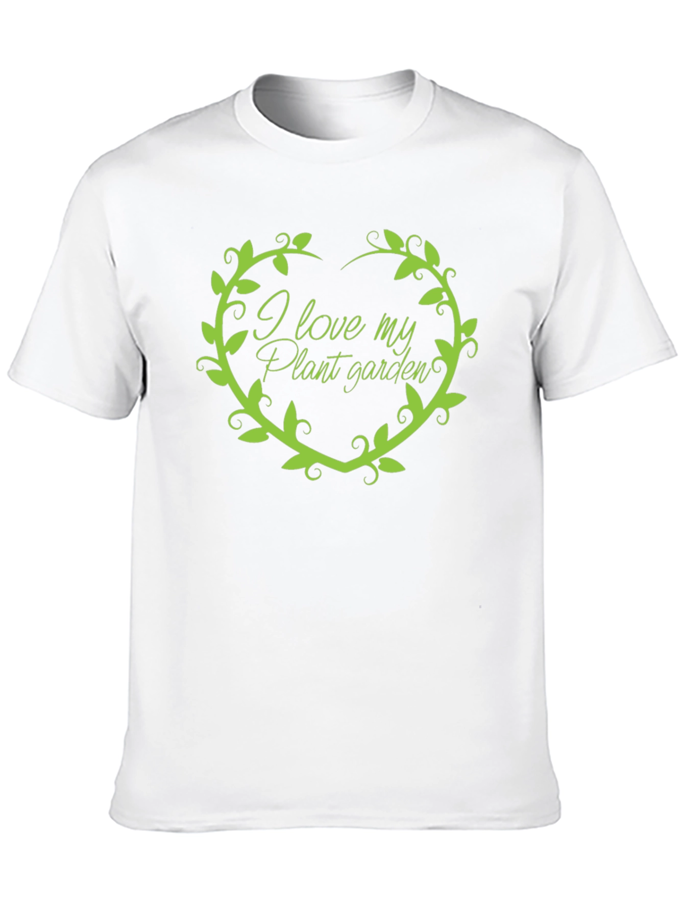 I Love My Plant Garden Black T-Shirt