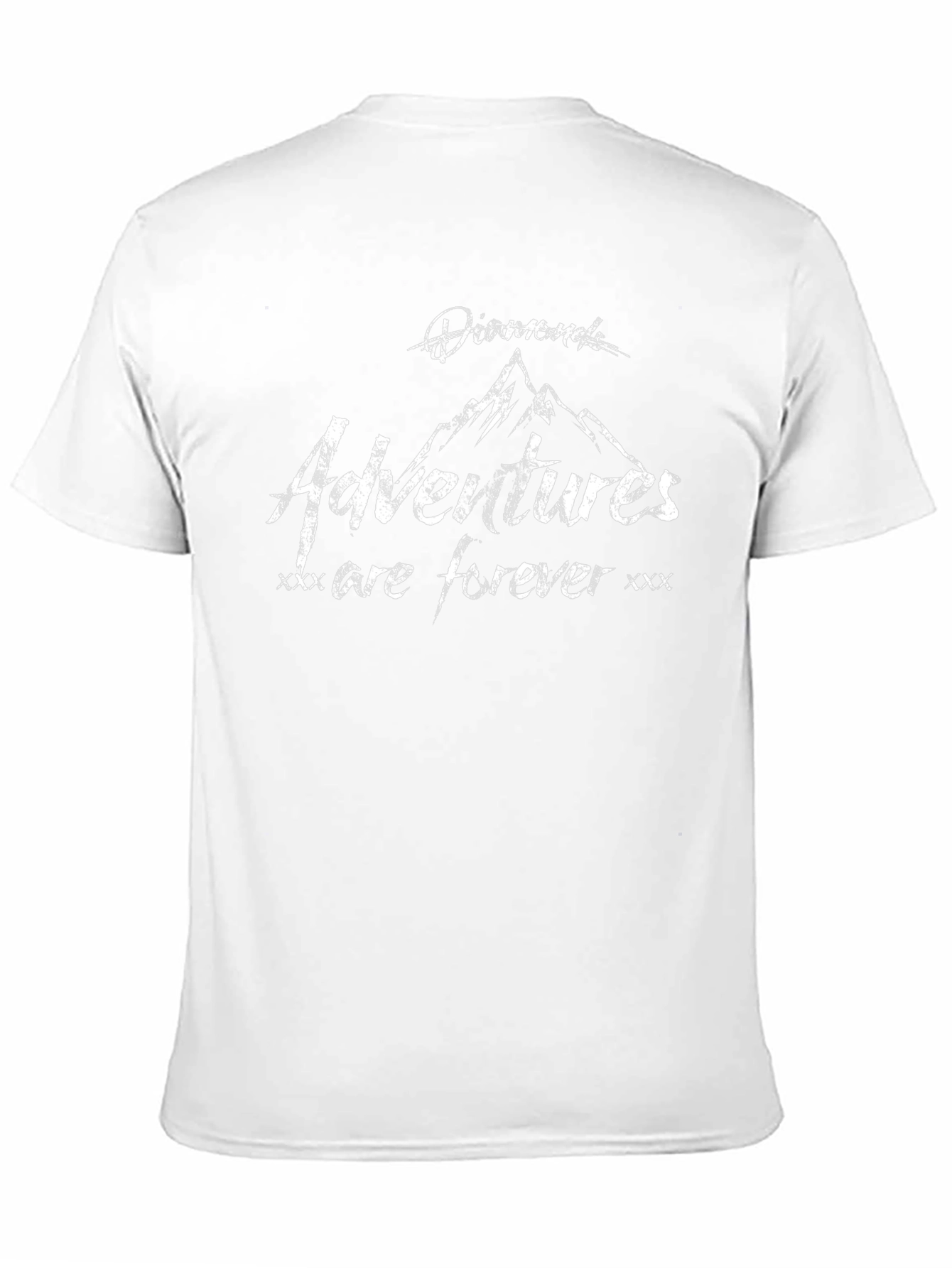 Diamonds Adventures Forever Black T-Shirt