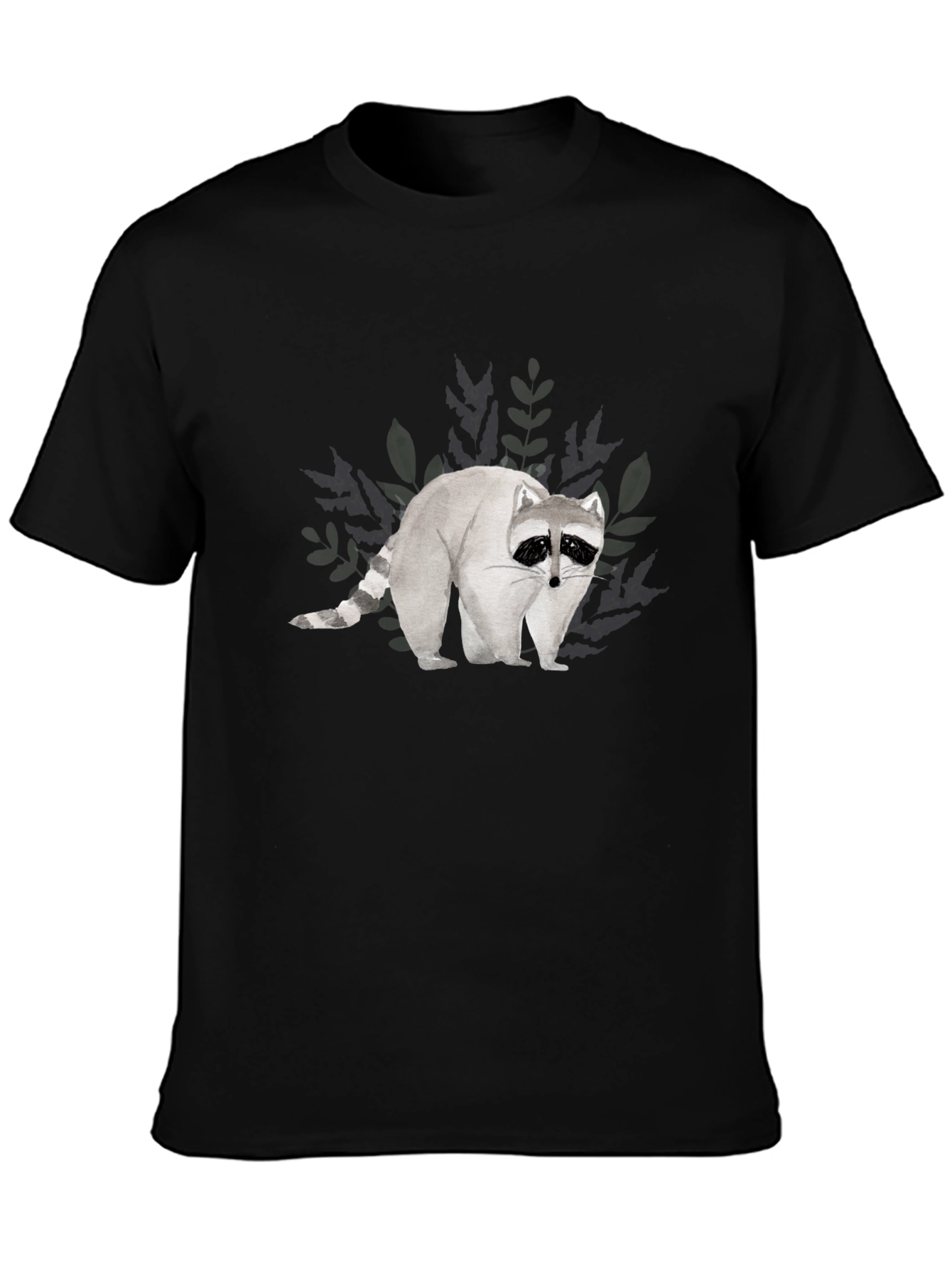Raccoon Graphic T-Shirt - Casual Style