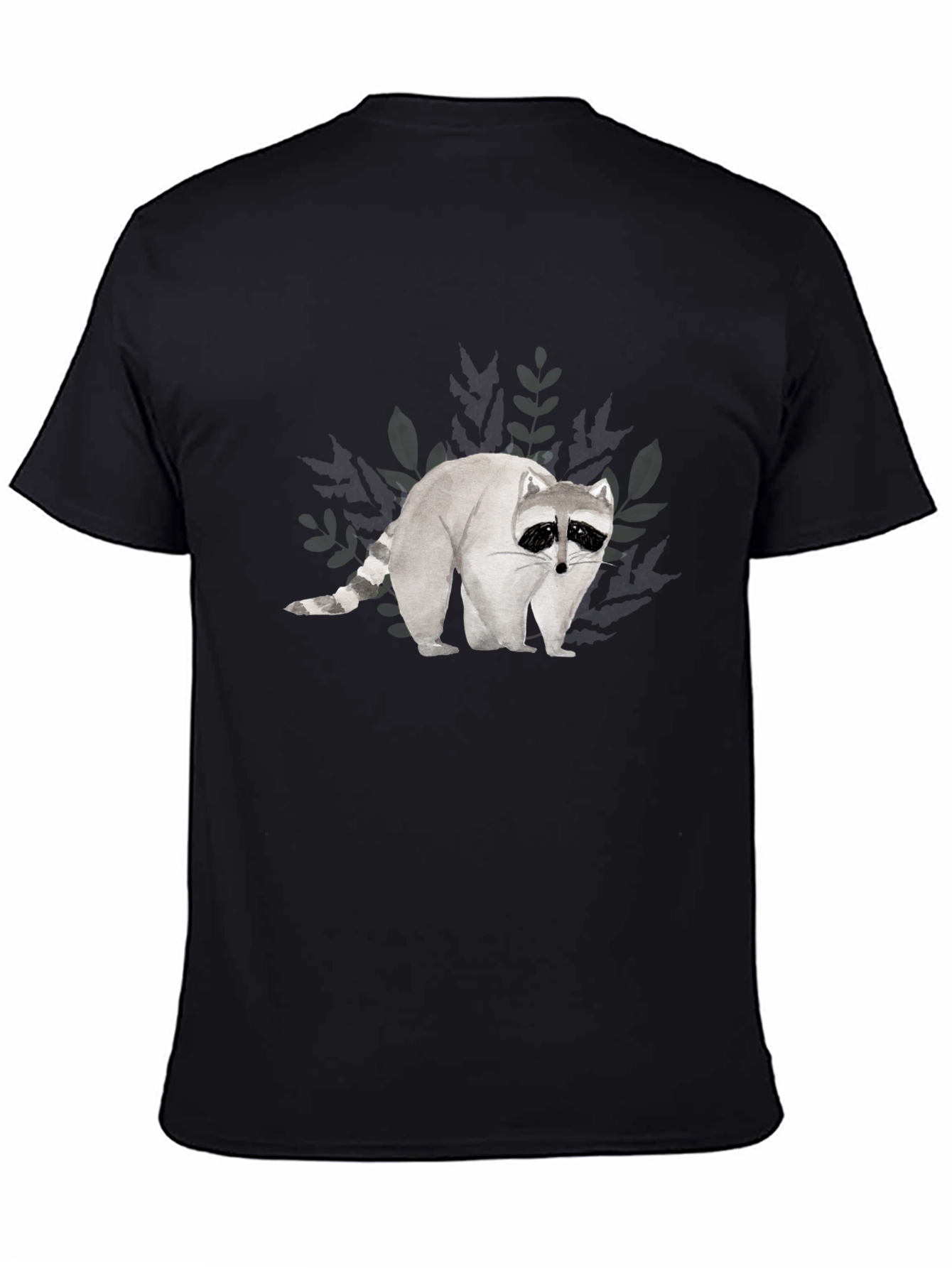 Raccoon Graphic T-Shirt - Casual Style