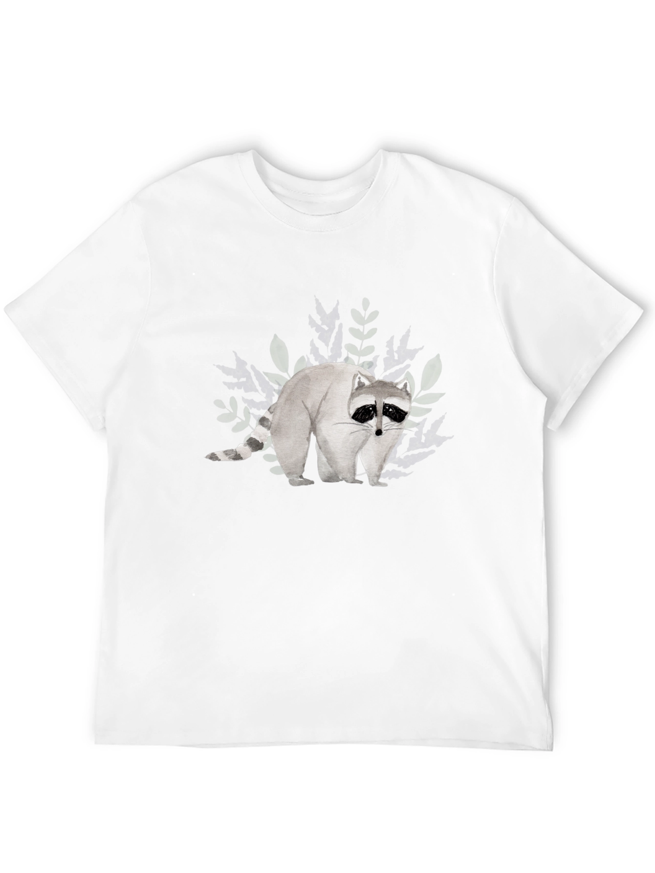 Raccoon Graphic T-Shirt - Casual Style