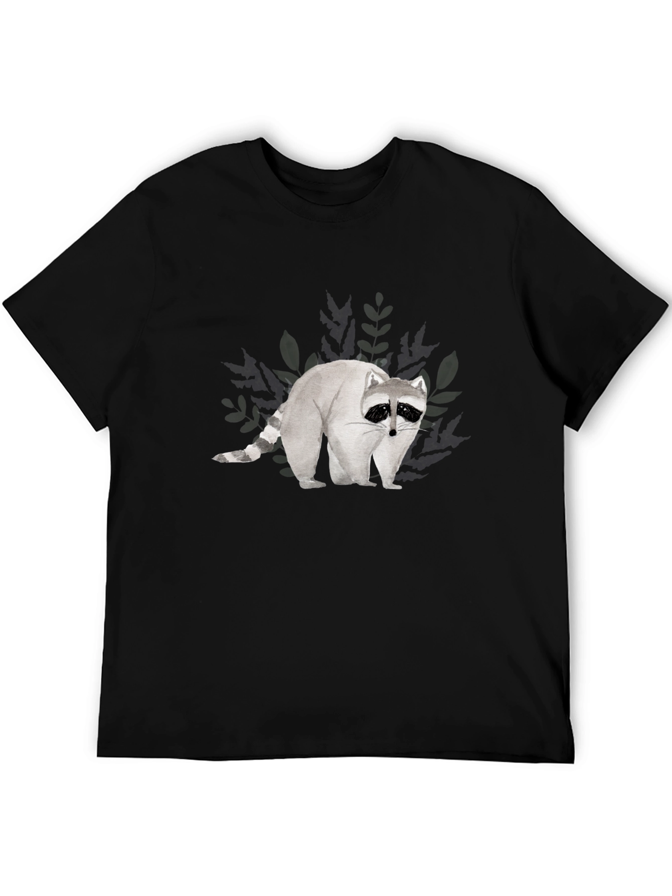 Raccoon Graphic T-Shirt - Casual Style