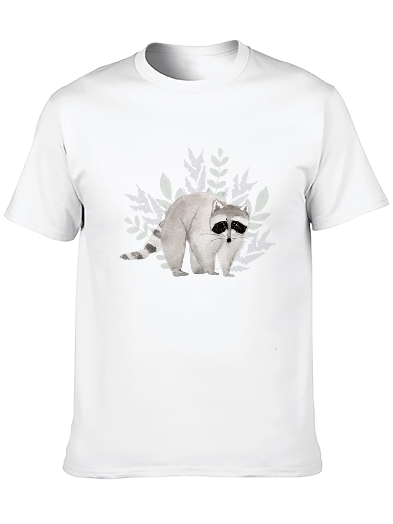 Raccoon Graphic T-Shirt - Casual Style