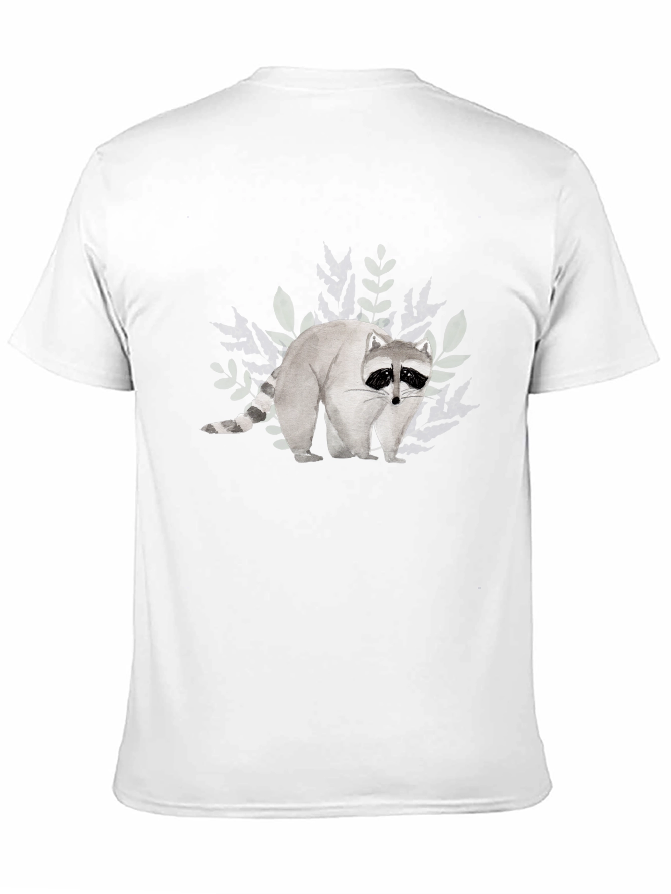 Raccoon Graphic T-Shirt - Casual Style
