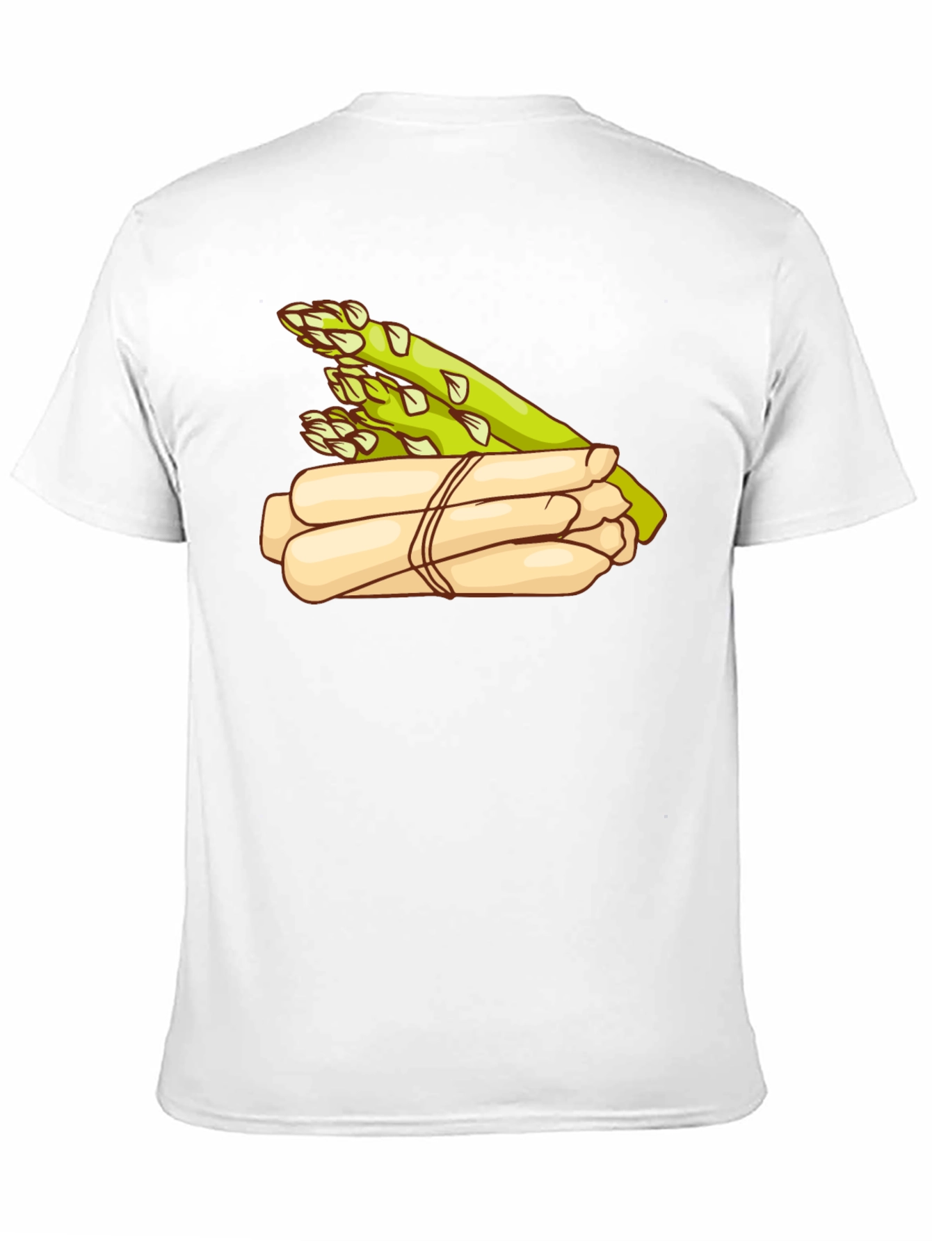 Asparagus Graphic Print T-Shirt - Foodie Fashion