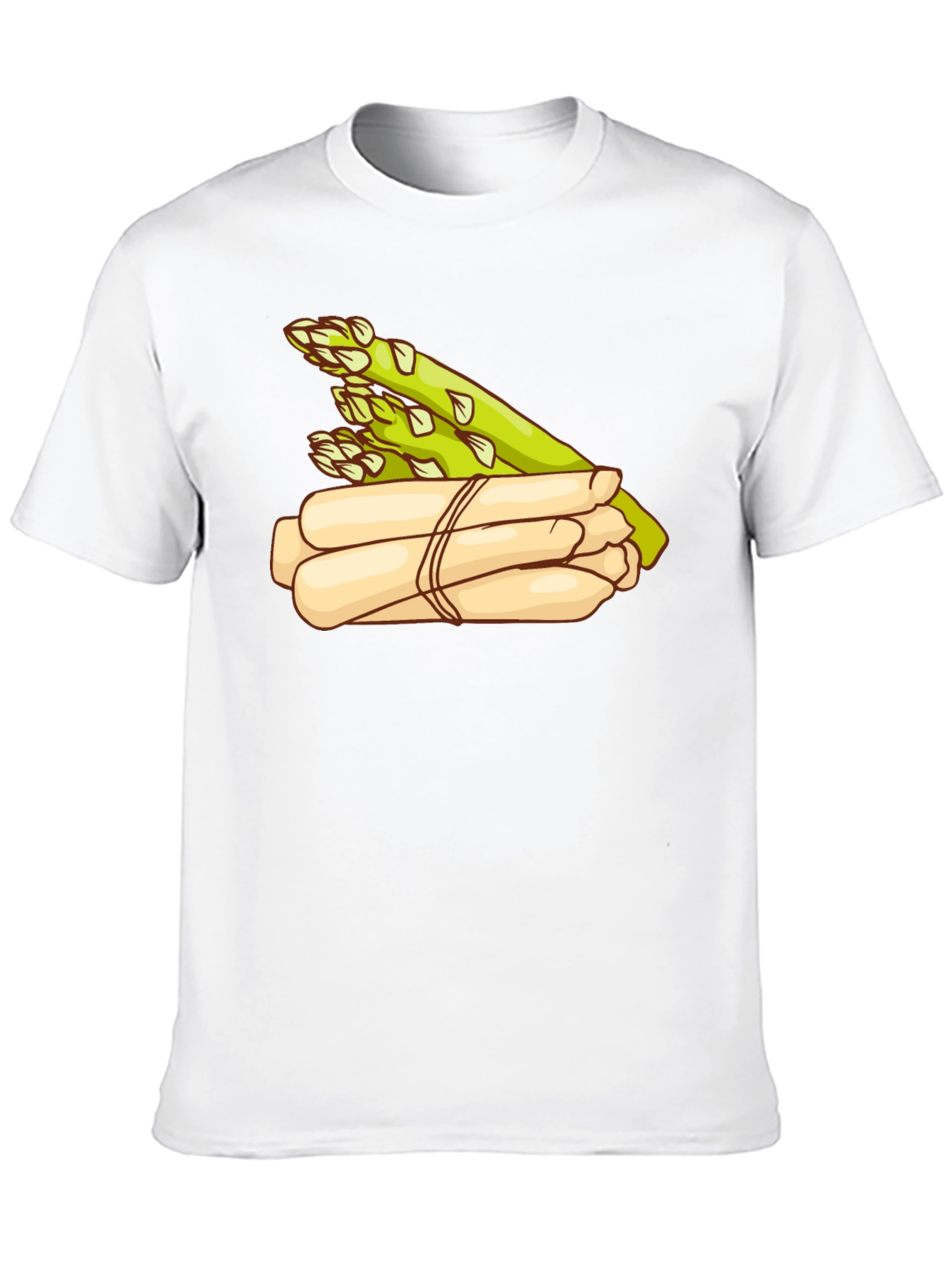 Asparagus Graphic Print T-Shirt - Foodie Fashion