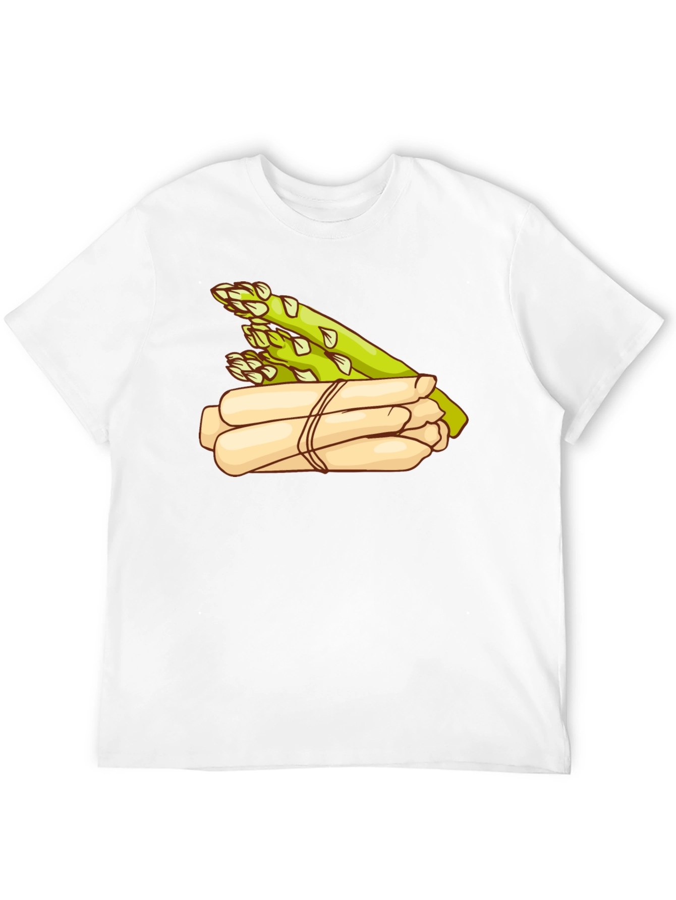 Asparagus Graphic Print T-Shirt - Foodie Fashion