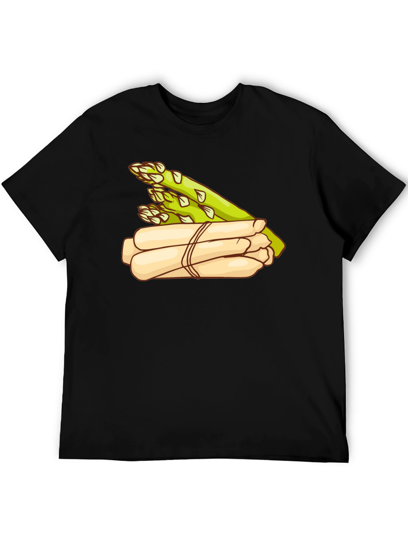 Asparagus Graphic Print T-Shirt - Foodie Fashion