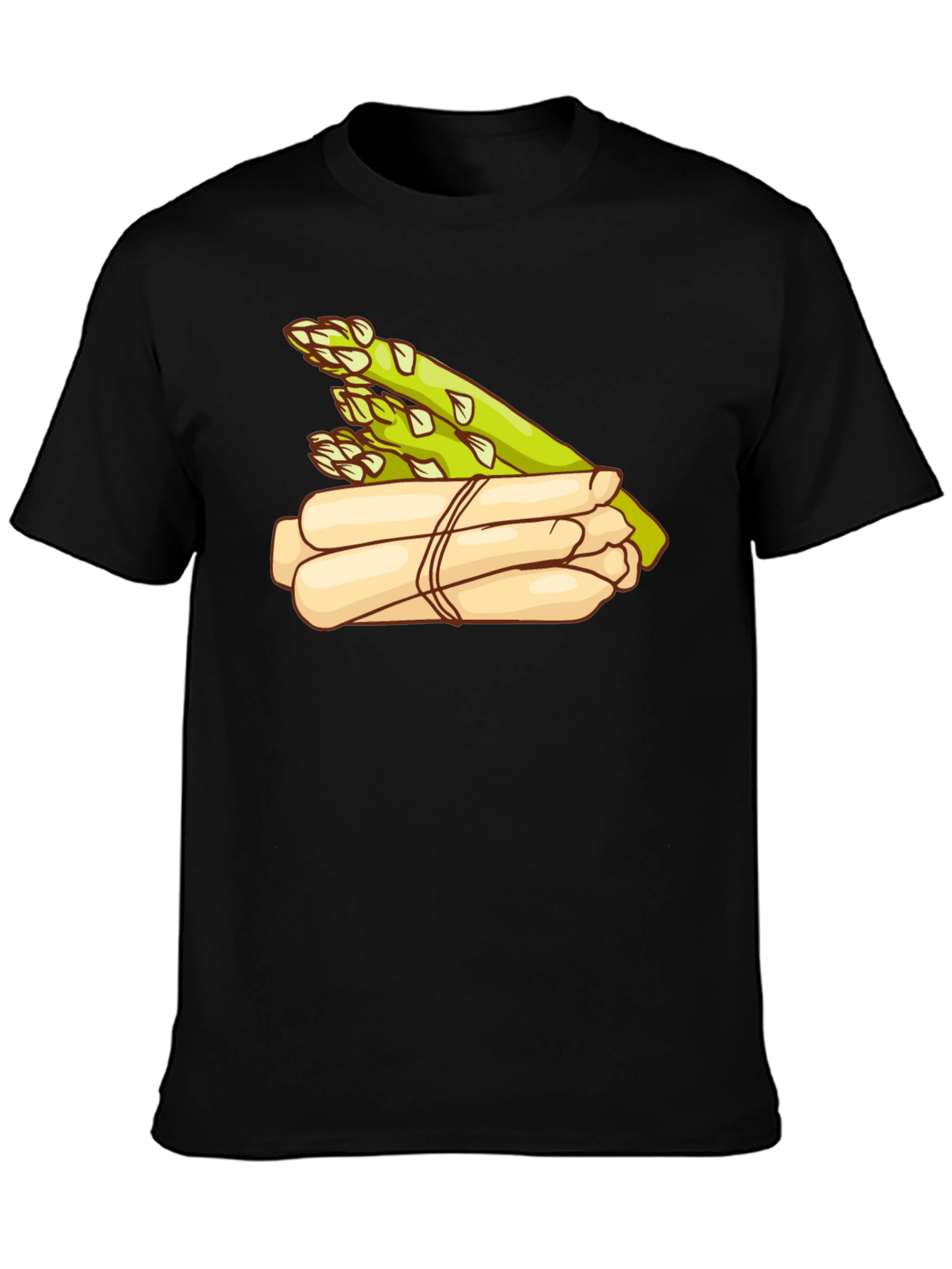 Asparagus Graphic Print T-Shirt - Foodie Fashion