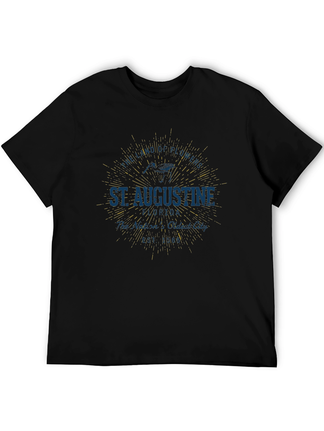 St. Augustine Landmark T-Shirt - Black