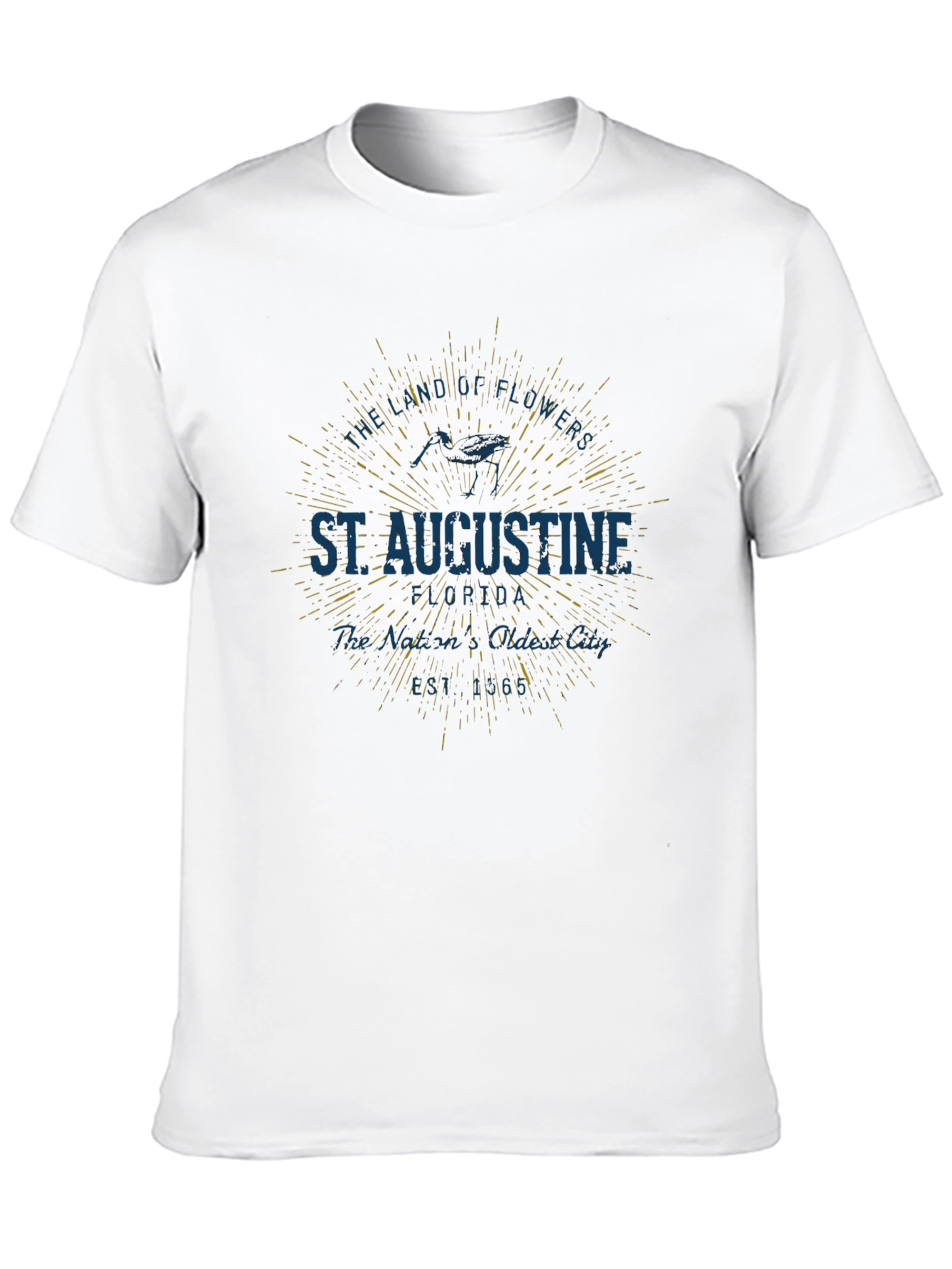 St. Augustine Landmark T-Shirt - Black