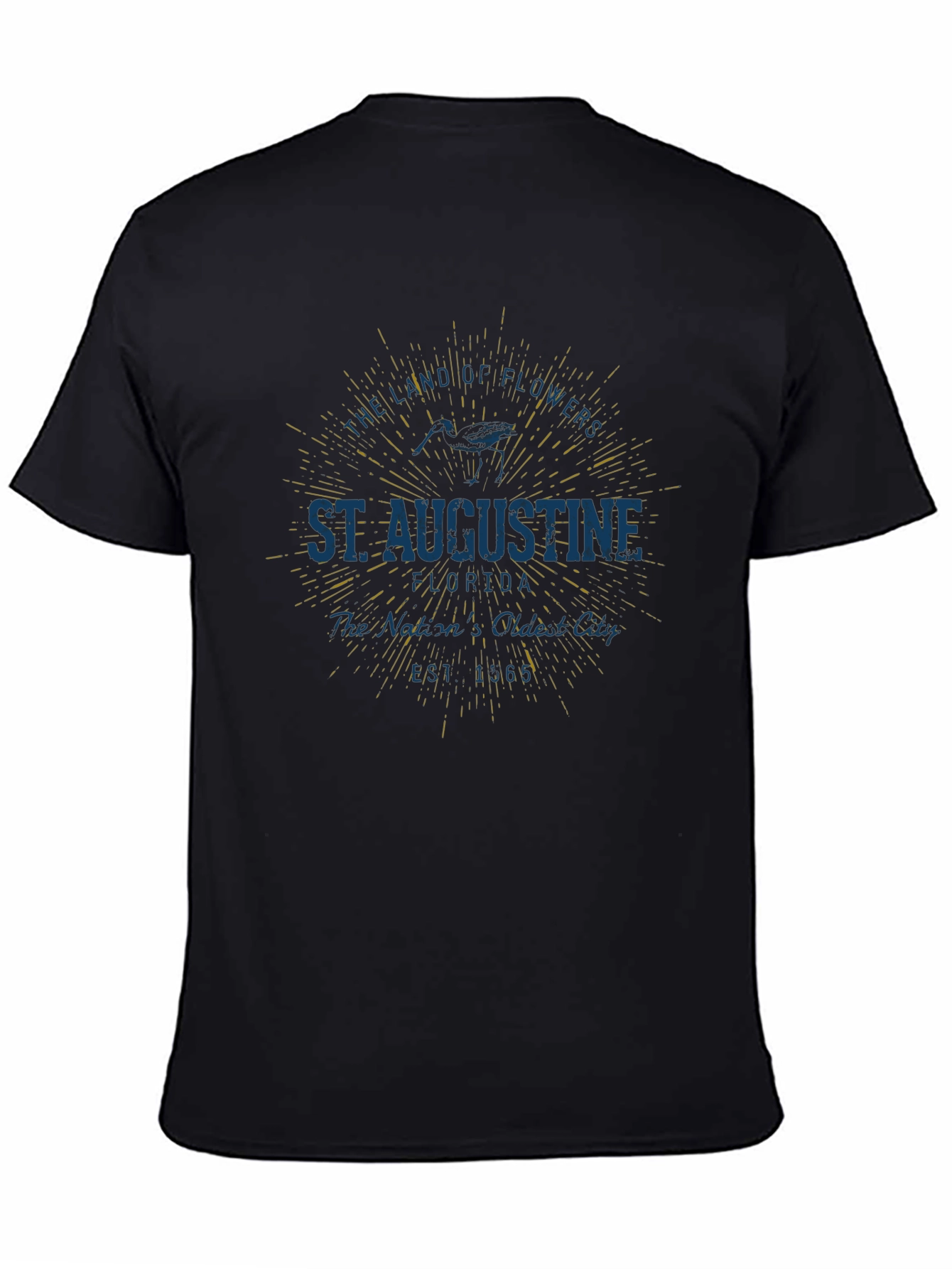 St. Augustine Landmark T-Shirt - Black